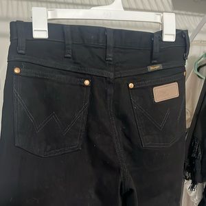 Cowboy cut wrangler jeans